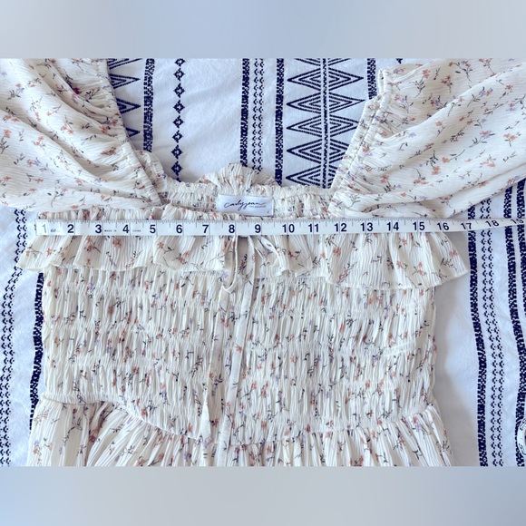 Carly Jean Los Angeles “Juliette” Mini Dress in Ivory - Picture 8 of 8